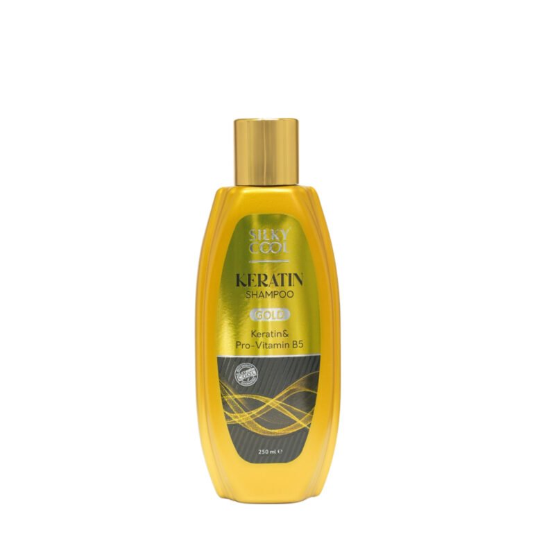 Silky Cool Keratin Shampoo Gold 250ml